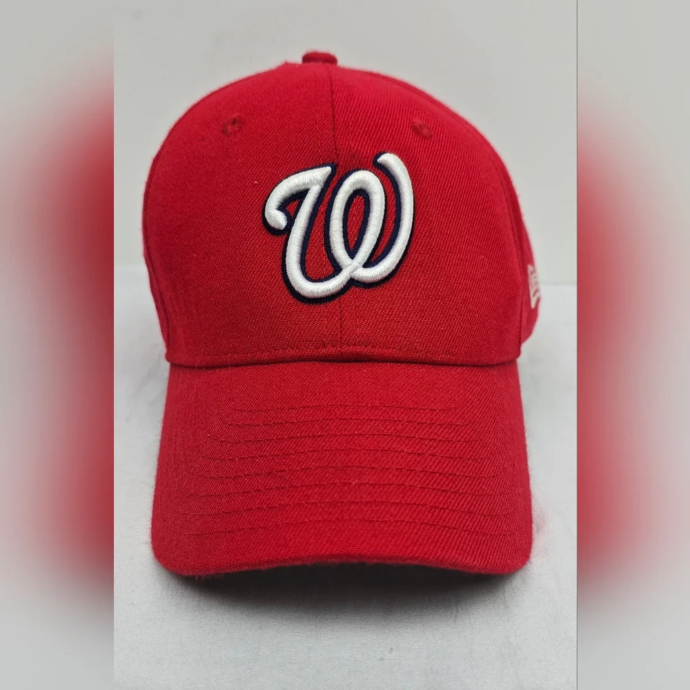 Washington Nationals Embroidered MLB Adult Hat Cap Strapback Adjustable Red
